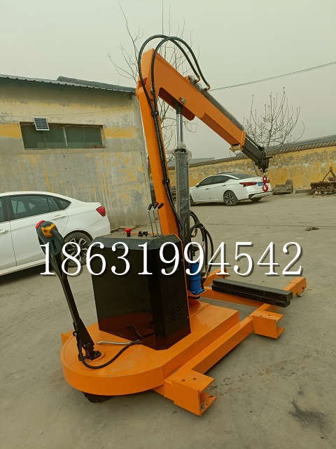 芬园乡自卸车厢随车吊 自制轮式四不像起重机 四驱平板吊 5吨 贵盛